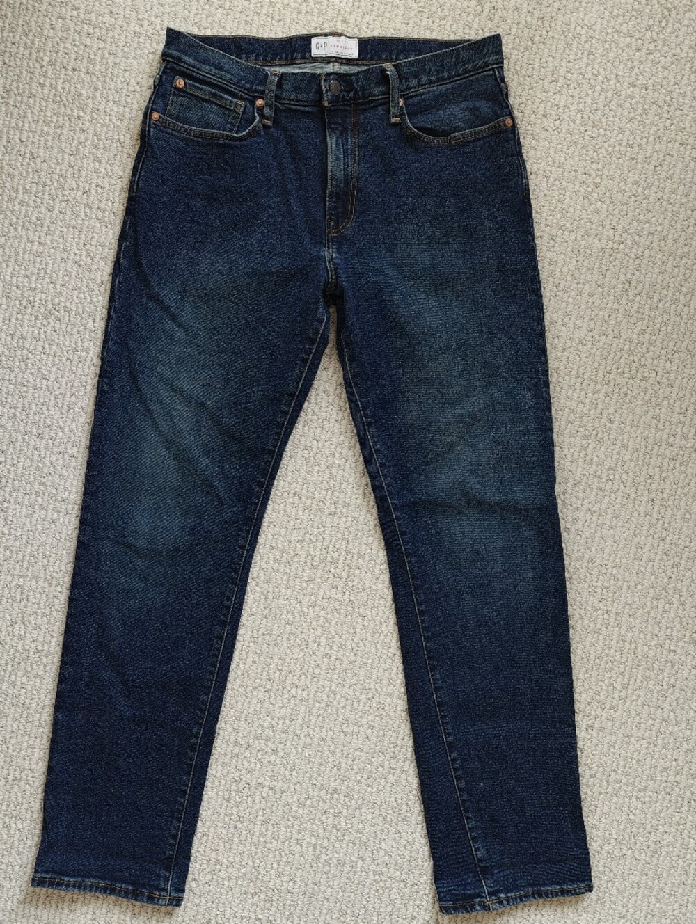 GAP Straight Jeans in Dark Blue Denim Sz 32x30